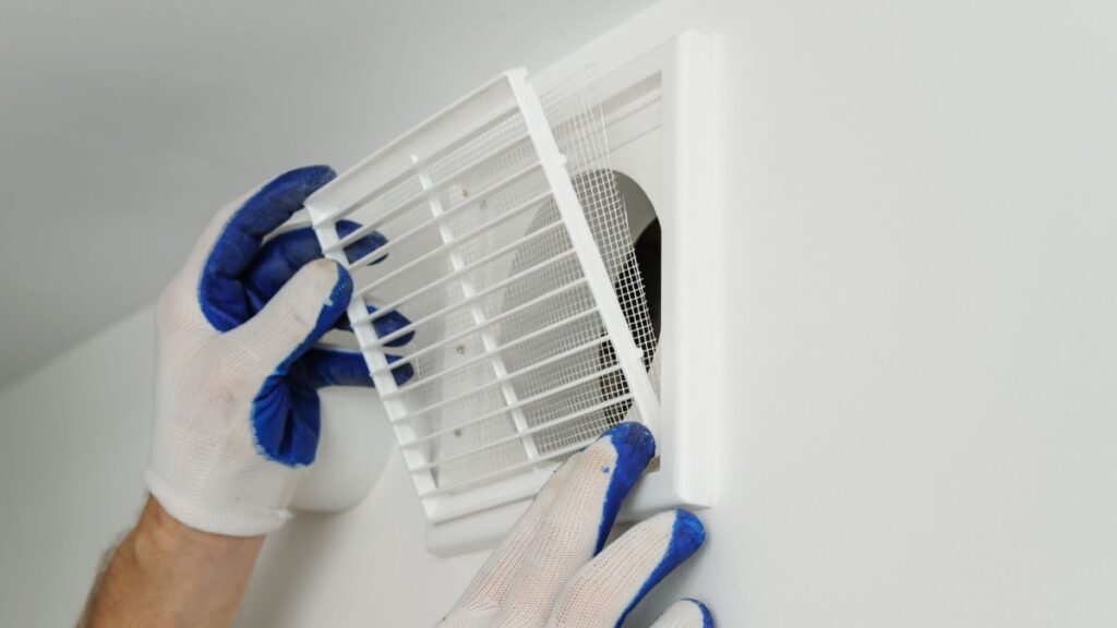 Installatie ventilatiesysteem
